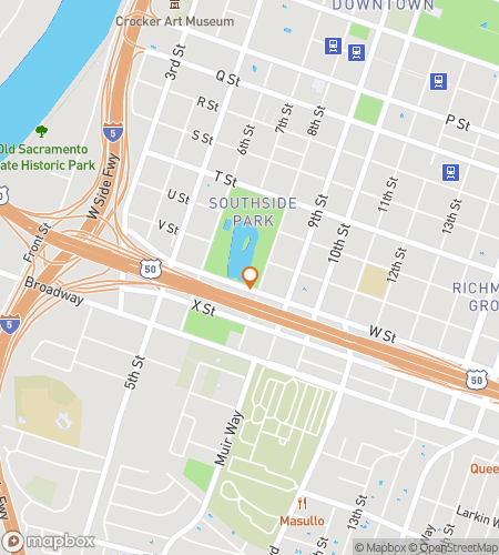 Карта квеста для пешеходной экскурсии Sacramento Scurry: Adventure in Village 11