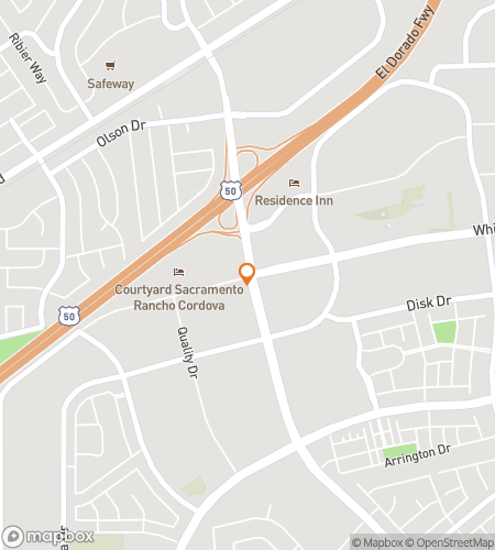 Map of scavenger hunt walking tour for Rancho Cordova Sacramento-Edge Explorer Day Out