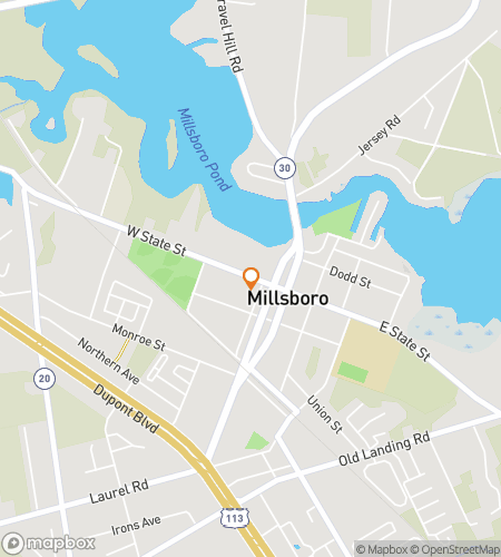 Mapa scavenger hunt proch&aacute;zky pro Pond-er This&colon; Millsboro