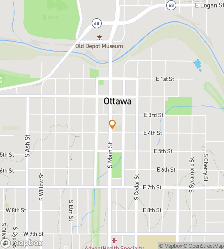 Térkép az Ottawally Awesome Adventure Hunt-hoz