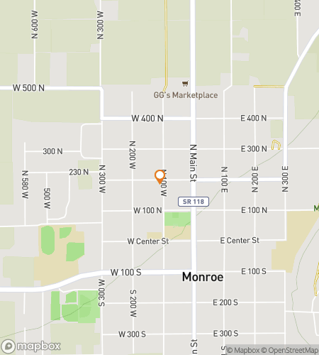 Hartă a turului pe jos cu vânătoare de comori pentru Vânătoarea de Mirare a lui Monroe