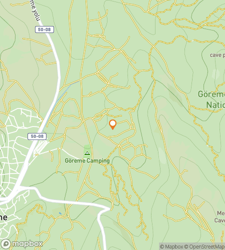 Map of scavenger hunt walking tour for Going to Goreme!