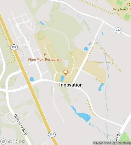 समय के लिए नवाचार के लिए स्कैवेंजर हंट वॉकिंग टूर का नक्शा!