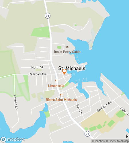 Map of scavenger hunt walking tour for Pennies & Phantoms: A St. Michaels Haunted Hunt