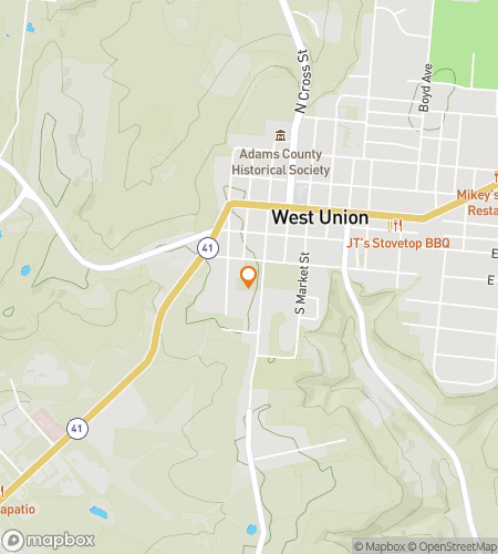 Map of scavenger hunt walking tour for Downtown Dash & Discoveries