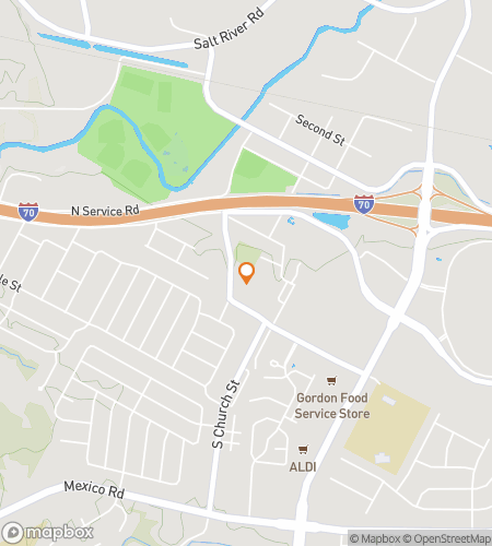 सेंट पीटर्स मिडवेस्टर्न मोमेंट्स और लोकल फेवरेट के लिए स्कैवेंजर हंट वॉकिंग टूर का नक्शा