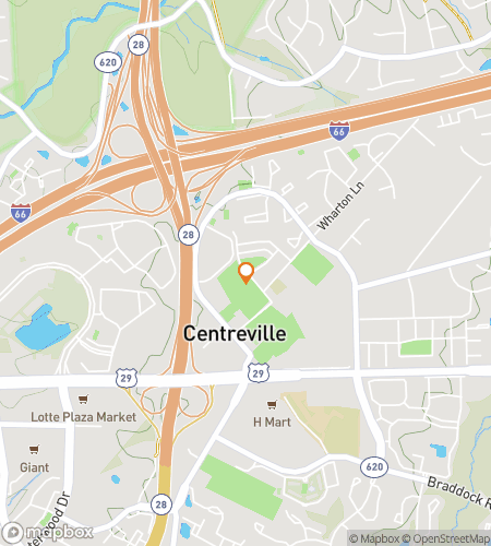 Map of scavenger hunt walking tour for Centreville‘s Covert Quest