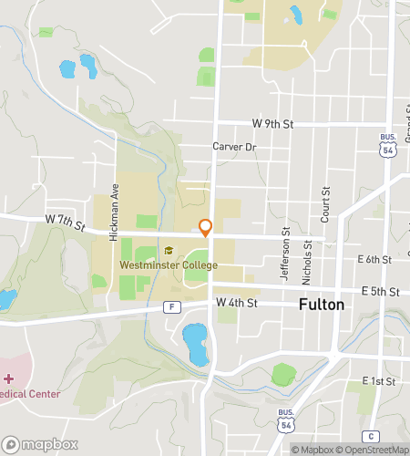 Map of scavenger hunt walking tour for Fulton‘s Folly: Fantastic Finds