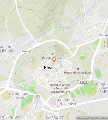 แผนที่ทัวร์เดินล่าสมบัติสำหรับ Viva Elvas! The Great Escape