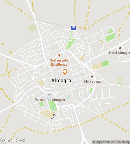 Map of scavenger hunt walking tour for Act One, Clue Two: The Almagro Hunt