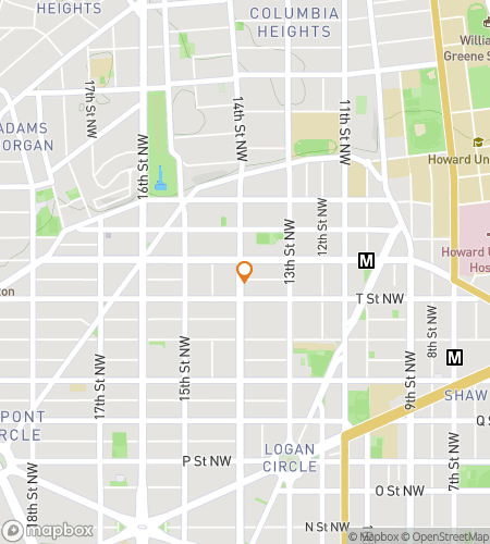 Map of scavenger hunt walking tour for Dynamic Mural Movement