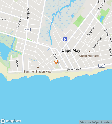 Map of scavenger hunt walking tour for The Cape, the Clues & the Curious
