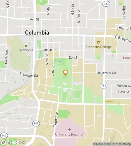 Map of scavenger hunt walking tour for Quest for Columbias Best!