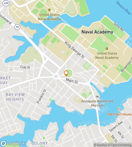 Aarteenmetsästyksen kävelykierroksen kartta Red Bricks & Blue Views -reitille