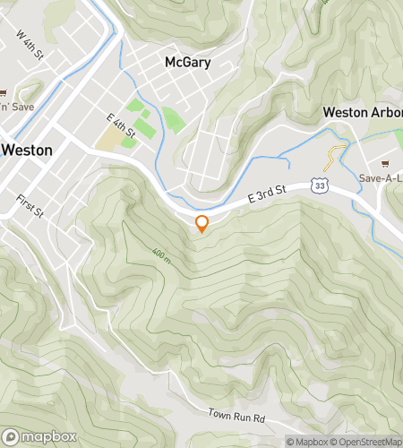 Map of scavenger hunt walking tour for Whistles After Midnight: The Weston Haunt