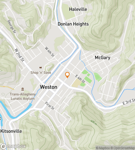 Mapa pěší prohlídky s honem na sběrače Weston Whimsical Wander