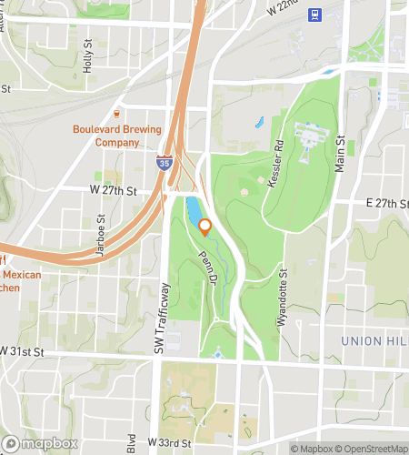 Térkép a kincskereső sétáló túrához a Penn Valley Park Patriots Hunt számára