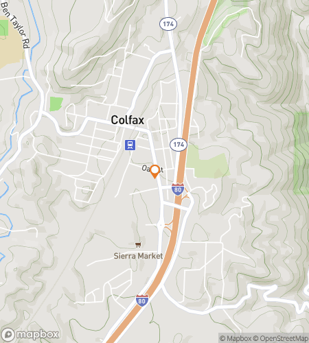 خريطة جولة المشي لـ Pan for Clues في Colfax&excl;