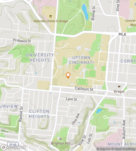 מפת סיור הליכה של חיפוש המטמון עבור Cin-See-Natti Smarts&colon; ציד התגליות המלומד של סינסינטי