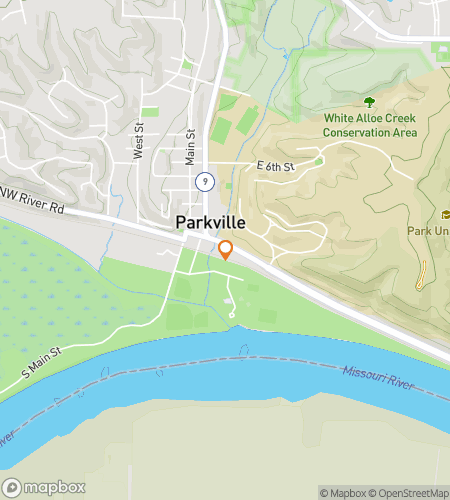 Map of scavenger hunt walking tour for Park & Seek: The Great University Hunt