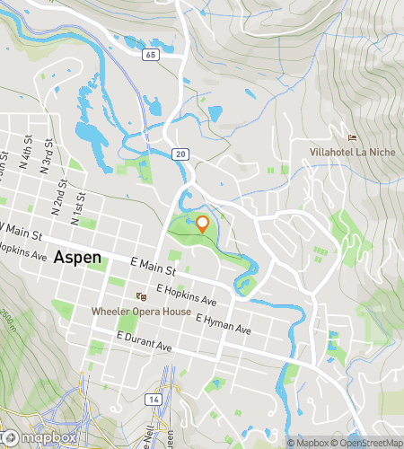 Map of scavenger hunt walking tour for A Cultural Tour in the Mountains