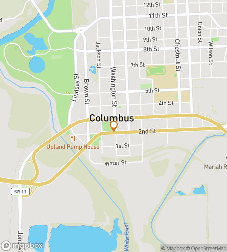 Térkép a Columbus Capers & Clues Hunt kincskereső sétához