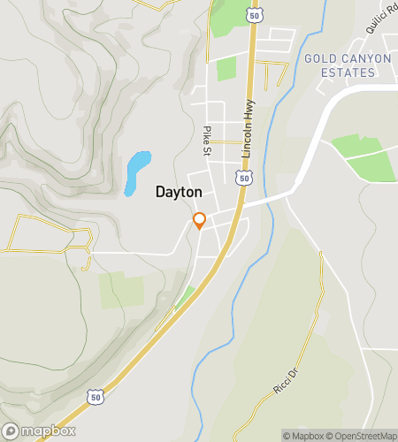 خريطة جولة مشي البحث عن الكنز لـ Dazzling Dayton‘s Desert Dash