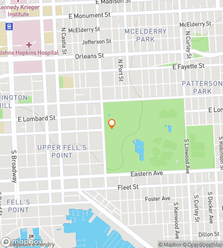 Aarteenetsint&auml;kierroksen kartta Patters & Seek&colon; The Great Park Quest