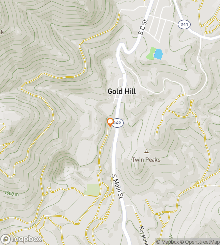 Map of scavenger hunt walking tour for Golden Nuggets Scavenger Hunt