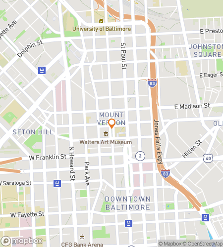 Map of scavenger hunt walking tour for Monumental Mount Vernon