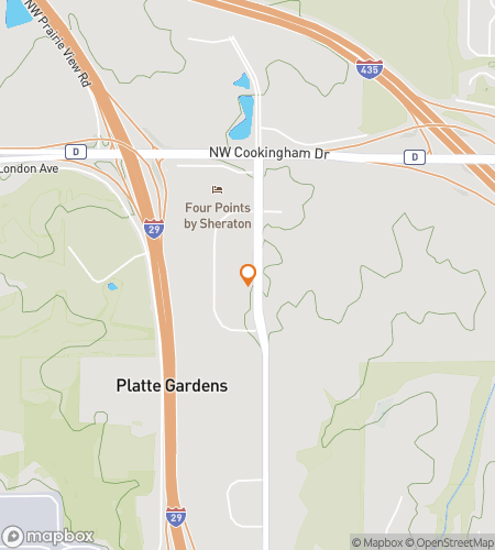 Map of scavenger hunt walking tour for A Great Kansas City Quest