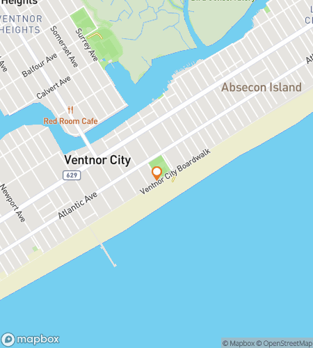 Mapa scavenger hunt procházky pro St. Leonard‘s Tract Loot-tastic Adventure