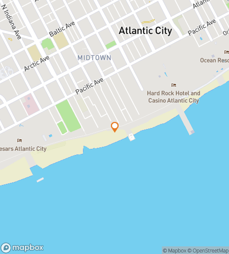 रोल द डाइस इन अमेरिका प्लेग्राउंड के लिए स्कैवेंजर हंट वॉकिंग टूर का नक्शा