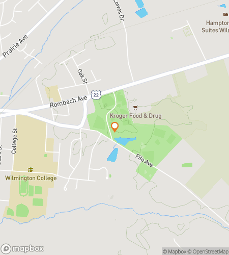 Map of scavenger hunt walking tour for Wilmington‘s Wacky Whirlwind Hunt