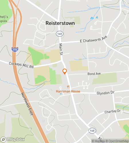 Reisterstown&colon; Off the Main Path 스캐빈저 헌트 워킹 투어 지도