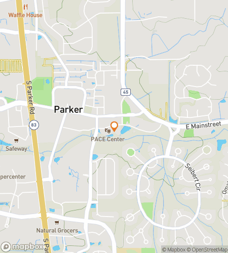 Map of scavenger hunt walking tour for Park It Right Here&excl; The High-Plains Parker Hunt