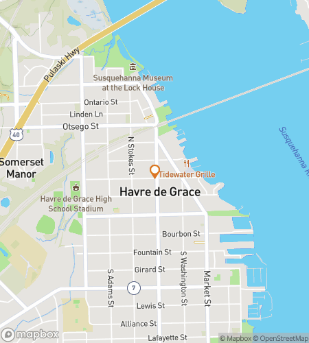 Map of scavenger hunt walking tour for Havre de Dash & Discover