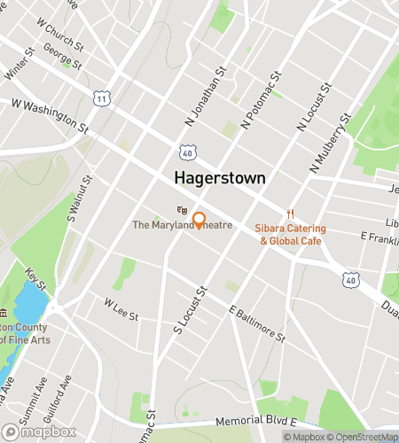 हैगरस्टाउन में सौहार्दपूर्ण यात्रा के लिए स्कैवेंजर हंट वॉकिंग टूर का नक्शा