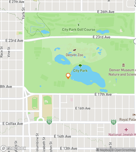 सिटी पार्क डैश के लिए स्कैवेंजर हंट वॉकिंग टूर का नक्शा