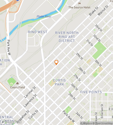 Map of scavenger hunt walking tour for RiNos Past and Present