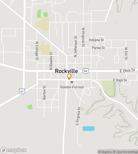 Map of scavenger hunt walking tour for Rockin‘ Rockville Riddle Run