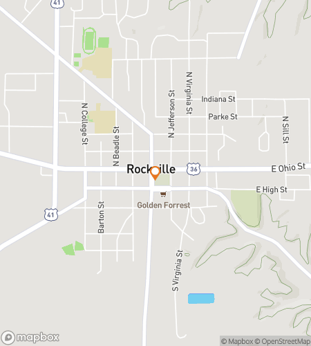 Map of scavenger hunt walking tour for Rockin‘ Rockville Riddle Run