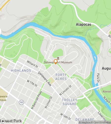 Карта пешеходной экскурсии с поиском сокровищ по столице подсказок, издание Уилмингтон