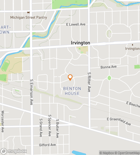 Χάρτης περιπάτου-κυνηγιού θησαυρού για την Συναρπαστική Περιπέτεια του Irvington