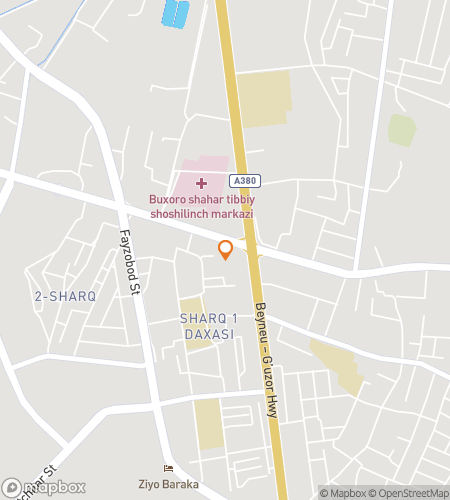 Map of scavenger hunt walking tour for Discovering Bukhara: History in Every Stone