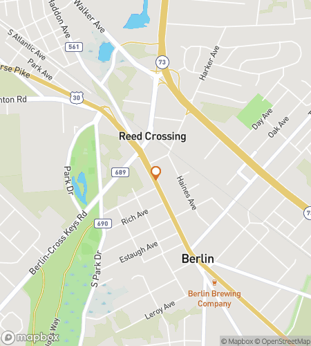 Map of scavenger hunt walking tour for Berlin Bada-Bing Treasure Hunt