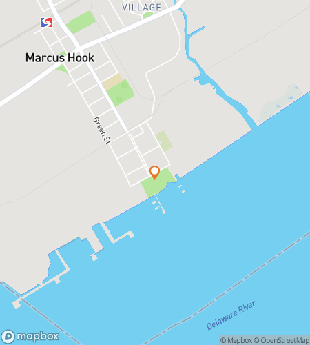 Map of scavenger hunt walking tour for Hooked on Hidden Treasures