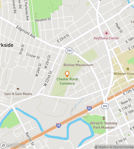 Map of scavenger hunt walking tour for Cursed in Chester: The Spirit Chase