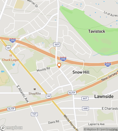 Lawnside Loot & Legends Hunt 스캐빈저 헌트 워킹 투어 지도