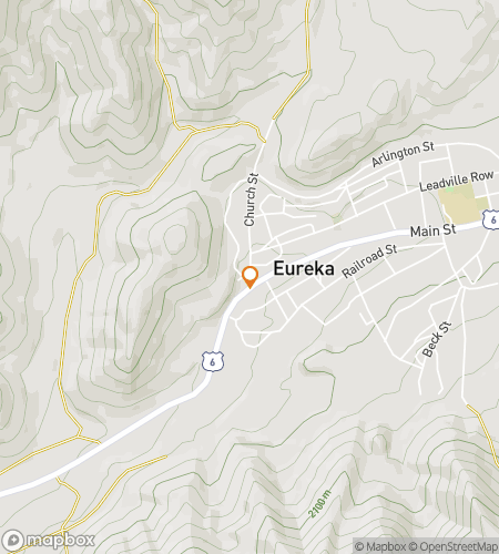 Kartta aarteenmetsästyskierrokselle: Eureka‘s Extravagant Expedition